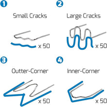 Load image into Gallery viewer, WEP 960-V Blue Plastic Welder Kit 110V with LED Lights with 200 Hot Staples and Pliers for Car Bumper Plastic Welding, Plastic Gas Tank Repair, a Great Automotive Tools for Mechanics
