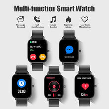 Load image into Gallery viewer, Smart Watch for Men Women SmartWatch 1.83&quot; for iPhone Samsung Android Phone Compatible, Fitness Tracker Watch with Pedometer, Heart Rate/Sleep Monitor, Blood Oxygen, IP68 Waterproof
