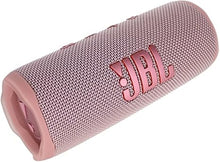 Load image into Gallery viewer, JBL Flip 6 Portable Bluetooth Speaker, deep bass, IPX7 Waterproof, for Home, Outdoor and Travel (Pink) (JBLFLIP6PKAM) + USB Adapter + Microfiber Cloth
