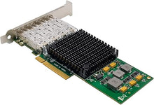 Load image into Gallery viewer, 10Gb PCI-e 3.0 X8 NIC Network Card,Quad- SFP+ Port, with Broadcom BCM57840 Controller, PCI Express Ethernet LAN Adapter Support Windows Server/Linux/VMware
