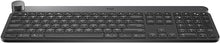 Load image into Gallery viewer, Logitech Craft Advanced Wireless Keyboard with Creative Input Dial and Backlit Keys, Dark grey and aluminum - With Free Adobe Creative Cloud Subscription,Graphite
