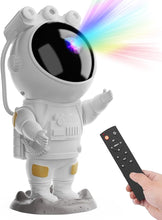 Load image into Gallery viewer, Astronaut Star Projector Galaxy Night Light, Space Projector, Starry Nebula Ceiling LED Lamp, with Timer and Remote Control, Kids Room Decor Aesthetic, for Christmas, Birthdays, Valentine&#39;s Day
