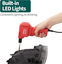 Load image into Gallery viewer, YIHUA 960-V90 Plastic Welding Kit Plastic Welder High Power with LED Light, 200 Hot Staples for Plastic Crack Repair, Car Bumper, Gas Tank Plastic Repair, Thicker Plastics, Car Dash Repair
