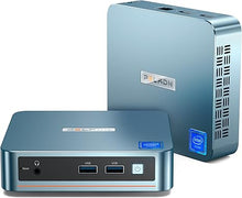 Load image into Gallery viewer, PELADN WI-4 Mini PC,Intel 11th N5095 Processor(Up to 2.9GHz) Mini Desktop Computer, 16GB RAM and 512GB SSD Micro Desktop Computer, Dual Output, WiFi5,BT4.2,USB3.0.
