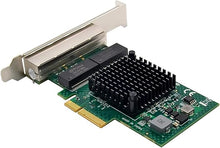 Load image into Gallery viewer, Quad-Port PCIe Gigabit Ethernet Server Adapter with NetXtreme® BCM5719 Chipset PCI Express 1000M Network LAN Card for Windows Server Linux Ubuntu VMware (BCM5719-4P)
