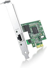 Load image into Gallery viewer, 1.25G Gigabit Ethernet Network Card with Broadcom BCM5751 Controller-10/100/1000Mbps Ethernet Network Adapter(NIC) Compatible for BCM5751-T1, Single RJ45 Copper Port, PCI-Express 2.1 X1
