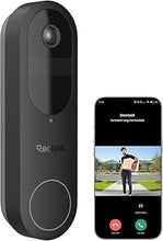 Load image into Gallery viewer, REOLINK Battery Doorbell Camera, 2K Security Video Doorbell Camera, 150°x150° View, 2.4/5 GHz WiFi, Battery or Wired Power, Two-Way Audio, Person/Vehicle/Package (Chime not Included)
