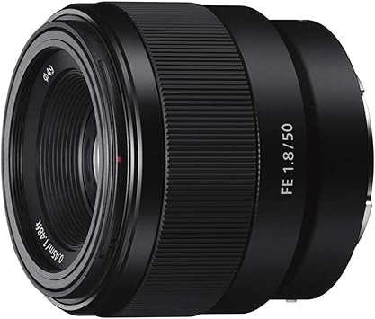 Sony - FE 50mm F1.8 Standard Lens (SEL50F18F), Black