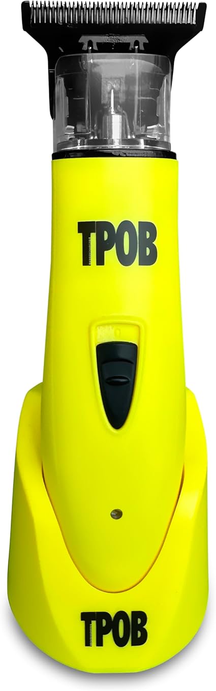 TPOB Ghost X Beard Trimmer Hair Clippers for Men, Professional Hair Trimmer Zero Gapped T-Blade Trimmer Cordless Rechargeable Edgers Clippers Electric Beard Trimmer Shaver (Ghost X Mustard)