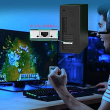 Load image into Gallery viewer, [Upgrade] PCIe Ethernet Card Nic 10/100/1000Mbps Gigabit PCI-Express Network Card (WIN10/11 Driver-Free) RJ45 Network LAN Card Wake On LAN Adapter Internal Computer Desktop PC for Win/Linux/Mac 1 PCS
