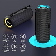 Load image into Gallery viewer, RIENOK Portable Bluetooth Speaker 30W Dual Pairing True Wireless Stereo HD Sound IPX7 Waterproof Outdoor Sport Shower Wireless Speaker Bluetooth 5.3 for Home Party
