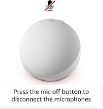 Load image into Gallery viewer, Amazon Echo Dot (newest model), Vibrant sounding Alexa speaker, Great for bedrooms, dining rooms and offices, Glacier White
