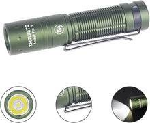 Load image into Gallery viewer, ThruNite Archer Pro S EDC Flashlight, Customized Edition with 704 TACTICAL, High 1459 Lumens Tail Switch LED Flashlight, USB C Rechargeable Pocket Penlight for Camping, Outdoor - Dark Green Cool White
