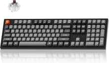 Load image into Gallery viewer, Keychron K10 Max Wireless Custom Mechanical Keyboard, QMK 2.4 GHz Bluetooth Full-Size with Hot-swappable Keychron Super Brown Switch Compatible with Mac Windows Linux (RGB Backlit)
