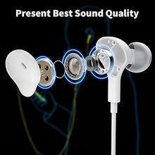 Load image into Gallery viewer, APETOO 3.5mm Headphones Magnetic in-Ear Earphones Wired Earbuds with Microphone Volume Control HiFi Stereo Noise Canceling for iPhone, Samsung, Computer, Laptop, MP3/MP4, Android, Kids, School Student
