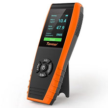Load image into Gallery viewer, Temtop Air Quality Monitor PM2.5 PM10 Particle Counter, Formaldehyde, Temperature, Humidity, TVOC AQI Tester for Indoor/Outdoor Air Pollution Detection w/Data Export
