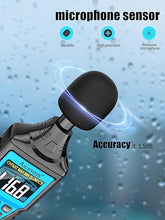 Load image into Gallery viewer, Decibel Meter spl Meter Sound Level Meter dB Meter Sound and Noise Meters Measuring 30 dB to 130 dB
