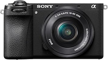 Sony Alpha 6700 – APS-C Interchangeable Lens Camera with 26 MP Sensor, 4K Video, AI-Based Subject Recognition, Log Shooting, LUT Handling and Vlog Friendly Functions and 16-50mm Zoom Lens