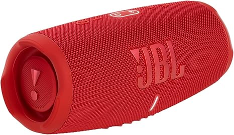 JBL CHARGE 5 - Portable Waterproof (IP67) Bluetooth Speaker with Powerbank USB Charge out, 20 hours playtime, JBL Partyboost (Red)