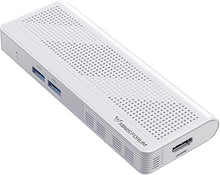 Load image into Gallery viewer, MINISFORUM S100 Mini PC Stick 12th Gen Alder Lake N100(up to 3.4GHz) Micro PC, LPDDR5 8GB RAM UFS2.1 128GB, 1x HDMI, 1x USB-C Output, 2X USB3.2, 2.5G RJ45 Port, PD 65W Power Adapter Micro Computer
