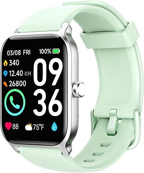 Smart Watch for Men Women with Bluetooth Call,1.8