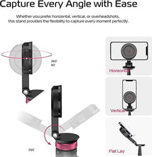 Load image into Gallery viewer, ULANZI 61'' Magnetic Selfie Stick Phone Tripod with Wireless Remote, Extendable Cell Phone Tripod Stand, Compatible with MagSafe, Cellphone Tripod for iPhone 16 15 14 13 12 Series and Android Phones

