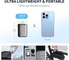 Load image into Gallery viewer, Tiny Pump Mini Bike Tire Pump with Gauge, 120PSI Portable Electric Bicycle Air Pump, Auto Stop, Type-C Rechargeable Battery with Presta and Schrader Valve
