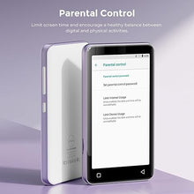 Load image into Gallery viewer, innioasis 80GB MP3 Player with Bluetooth and WiFi, MP3 Player for Kids with Spotify, Spotify Kids, Pandora, Audible, 4.0&quot; Touch Screen Music Player with Parental Controls, Up to 1TB (White+ Purple)
