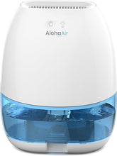 Load image into Gallery viewer, Dehumidifiers for Home, 34 oz Small Dehumidifier for Room, Quiet Dehumidifiers for Bathroom, Bedroom, RV, Closet with Auto Shut Off, 7 Colors Night Light
