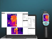 Load image into Gallery viewer, ACEGMET YJ256E Handheld Thermal Imaging Camera, 256x192 IR Thermal Camera, Pro/Home Use 25 Hz Refresh Rate Infrared Camera, 49,152 Pixels, 7 Color Palettes, -4°F to 752°F
