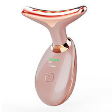 Load image into Gallery viewer, 7-in-1 Deplux Face Neck Massager for Daily Skin Care Routine, Portable Facial Massager, Skin Care Tool, Rose Gold
