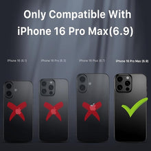 Load image into Gallery viewer, M MYBAT PRO Maverick Series iPhone 16 Pro Max Case with Belt Clip Holster,[Compatible with Magsafe] w/Screen Protector,Anti-Drop,Shockproof,with 360°Rotating Kickstand,Heavy Duty Protection Black
