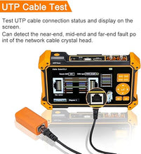 Load image into Gallery viewer, WSDCAM 5 inch TFT-LCD Screen CCTV Camera Tester Monitor Support 4K 8MP CVI TVI AHD SDI CVBS Analog Camera, Support HDMI in VGA in PTZ Control/DC12V Power Output/UTP Cable Tester, 3200-Plus
