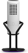 Load image into Gallery viewer, NZXT Capsule - AP-WUMIC-W1 - USB Cardioid Streaming, Gaming &amp; Podcasting Microphone - Crystal Clear Voice Clarity - Built-in Shock Absorber - Easy Boom Arm Mounting - Twitch, Discord, YouTube - White
