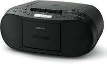 Load image into Gallery viewer, Sony CD Cassette Radio CFD-S70 B
