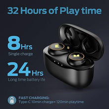 Load image into Gallery viewer, Monster Wireless Earbuds, Achieve 300 AirLinks Headphones Touch Control with Bluetooth 5.3 in-Ear Stereo Headphones, USB-C Quick Charge, Bluetooth Earbuds
