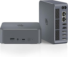 Load image into Gallery viewer, Beelink EQI12 Mini PC,Intel 12th Gen Core i3-1220P Processors (10C/12T,up to 4.4GHz),Mini Computer with 24GB LPDDR5 RAM 500GB M.2 2280 PCle 4.0x4 SSD,4K Dual Screen Display/WiFi6/BT5.2/USB3.2/Dual LAN
