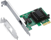 Load image into Gallery viewer, Gigabit PCIe NIC with Intel 82574L Chip, 1Gb Network Card Compare to Intel EXPI9301CT/ EXPI9301CTBLK NIC, Single RJ45 Port, PCI Express X1, Ethernet Card for Windows/Windows Server/Linux
