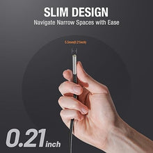 Load image into Gallery viewer, Teslong Endoscope Replacement Cable with Light, Single Lens Inspection Camera 5.5mm/0.21inch Waterproof Probe Compatible with NTS500, NTS300(10FT)
