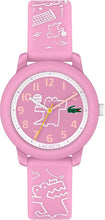 Load image into Gallery viewer, Lacoste L.12.12 Kids 3H Quartz Silicone Watch, Children’s Timepiece, Water Resistant up to 5ATM/50 Meters, A Colorful and Fun Design, 33mm
