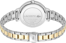 Load image into Gallery viewer, Lacoste Riga Women&#39;s 3H Quartz Watch, Stainless Steel Wristwatch, Water Resistant up to 5 ATM/50 Meters, Fashion Statement Timepiece, 34mm
