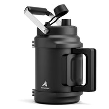 Load image into Gallery viewer, 64 oz Insulated Water Bottle for Gym: 2-in-1 Straw Spout Lid, Dual Handle, Leakproof, Keep Cold 36H, Half Gallon Stainless Steel Water Jug for Travel, Hiking, Cycling, Park, Workout, Picnic (Midnight)_1
