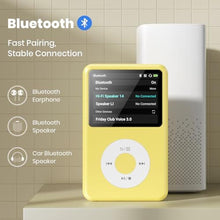 Load image into Gallery viewer, 64Gb Mp3 Player with Bluetooth Y1 Portable Music Digital Players Supports Playlist Audiobook Video Nice Gadget for Kids Lemon_497
