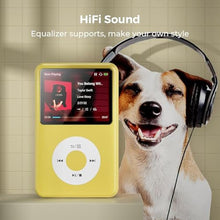 Load image into Gallery viewer, 64Gb Mp3 Player with Bluetooth Y1 Portable Music Digital Players Supports Playlist Audiobook Video Nice Gadget for Kids Lemon_499
