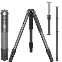 Load image into Gallery viewer, 69'' Carbon Fiber Tripod for Camera WEYLLAN Heavy Duty Tripod Camera, 10-Layer Carbon Fiber Tube, 29mm Professional Tripod Leg with DSLR Ball Head for Camcorder Telephoto Lens, Max Load 20kg_1
