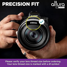 Load image into Gallery viewer, Altura Photo 95MM Lens Filter Kit - Includes 95MM ND Filter, 95MM Polarizer Filter, 95MM UV Filter - UV, CPL Polarizing Filter, Neutral Density for Camera Lens with 95MM Filters + Lens Filter Case
