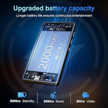 Load image into Gallery viewer, 80GB MP3 Player with Bluetooth and WiFi, Parental Controls, Pre-Installed Spotify, Spotify Kids, 4&quot; MP4 Player with Audible, Audiobooks, SWOFY M503pro Music Player Up to 512GB Black
