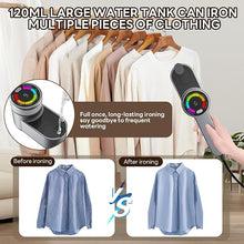 Load image into Gallery viewer, Travel Steamer Mini Iron for Clothes, Portable Garment Steamer-6 Intelligent Ironing Modes, Handheld Clothes Steamer Small Size, Foldable Clothing Wrinkles Remover, Compact Travel Steamer for Home
