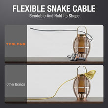 Load image into Gallery viewer, Inspection Camera, Dual Lens Inspection Camera with Light, NTS430 Teslong Borescope, IP67 Waterproof Flexible Cable Sewer Camera, 1080P HD Borescope Inspection Camera with 7 LED Lights(3.3FT)
