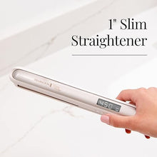 Load image into Gallery viewer, Remington Shine Therapy 1 inch Hair Straightener Iron, Flat Iron for Hair Infused with Argan Oil &amp; Keratin, Professional Ceramic Flat Iron for Less Frizz, Shinier &amp; Smoother Hair, Hair Styling Tools
